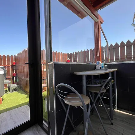 Apartamento Estudio Agradable, Con Jacuzzi, Terraza Y Barbacoa, Totalmente Independiente Corralejo